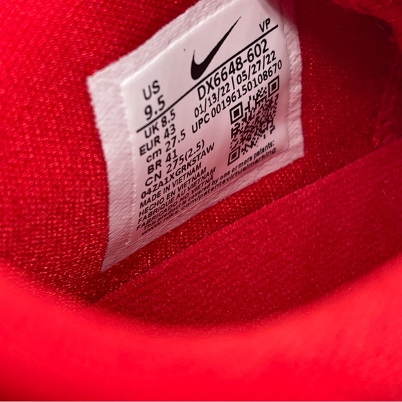 Nike KD 15 University Red TB Promo Basketball Shoes Durant DX6648-602 Men’s 9.5 - Picture 9 of 10